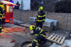 12.02.2025 – Ostatní činnost č. 1; Protlačení kanalizace