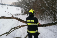 21.12.2022 –⁠ Odklízení spadlého stromu