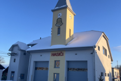 Leden 2026 – Hasičárna v zimě
